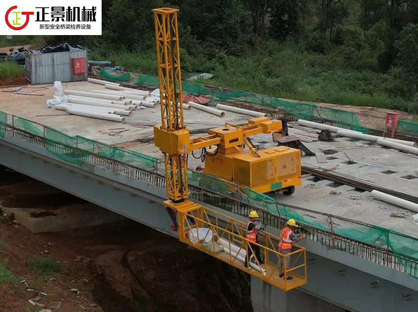 橋梁排水管安裝車